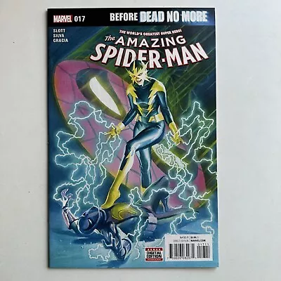 Buy Marvel Comics AMAZING SPIDER-MAN #17 NM Key 1st Francine Frye Electro 2016 • 3.95£