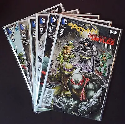 Buy BATMAN/TEENAGE MUTANT NINJA TURTLES #1-6 (2015) COMPLETE SET - NM - Back Issue • 39.99£