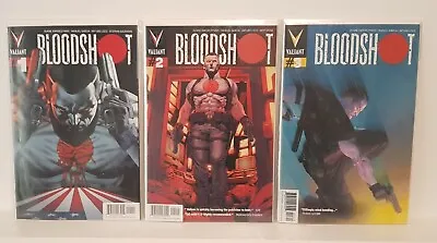 Buy Bloodshot Issues 1, 2 & 3 2021 Valiant Comics Bagged & Boarded • 4.99£