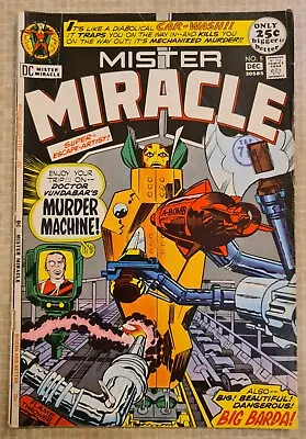 Buy MISTER MIRACLE #5 - DEC 1971 - 1st VIRMAN VUNDABAR APPEARANCE  • 9.99£