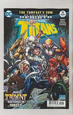 Buy Dc Comics Titans #14 October 2017 Rebirth 1st Print Nm • 4.65£