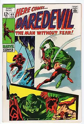 Buy Daredevil #49 (1964) 1st App Starr Saxon COLAN 1969 Raw Unrestored Silver Age • 31.62£