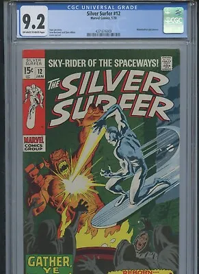 Buy Silver Surfer #12 1970 CGC 9.2 • 197.11£