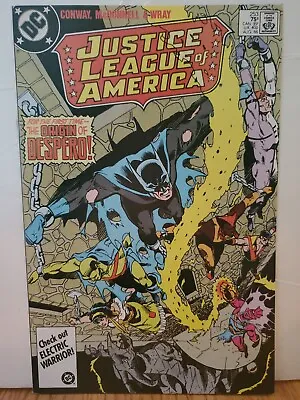 Buy  Justice League Of America 253 1986 Origin Despero • 35.48£