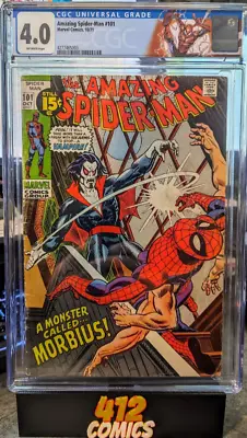 Buy The Amazing Spider-Man, Vol. 1 #101 CGC 4.5 • 217.32£