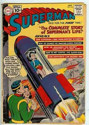 Buy Superman #146 3.0 // Dc Comics 1961 • 124.73£