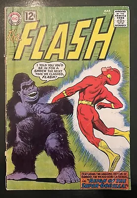 Buy The Flash #127 (DC 1962) Low Grade/Cover Detached (1st Gorilla Gordd Cover) • 23£
