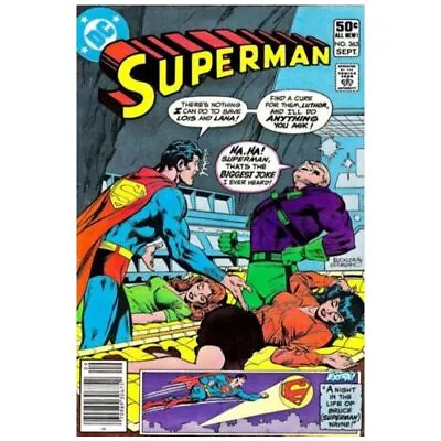Buy Superman (1939 Series) #363 Newsstand In VF Minus Condition. DC Comics [y' • 8£