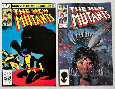 Buy The New Mutants #3 #18 #100, Special Edition #1 - Marvel Comics • 20£
