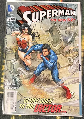 Buy Superman #19 New 52 2013 DC Comics Sent In A Cardboard Mailer • 3.99£