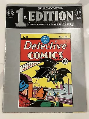 Buy DC Treasury C-28 Famous First Edition: Detective Comics #27 (1974) Bronze Age! • 28.12£