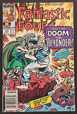Buy Fantastic Four #319 (Marvel, 1988) Beyonder Versus Doctor Doom VF/NM • 12.75£