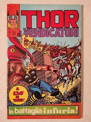 Buy Thor And The Avengers #150 - Horn Editorial - No Surrender - Great/newsletter • 10.28£