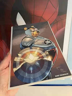Buy Do You Pooh Captain America 1 NYCC Liefeld Homage Secret Exclusive AP 7 CGC It • 57.50£