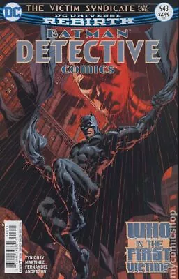 Buy Detective Comics #943A Fabok FN 2016 Stock Image • 2.40£