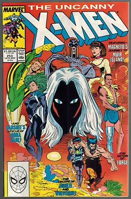 Buy Uncanny X-Men 253   Storm Warnings!  VF/NM  1989 Marvel Comic • 7.87£