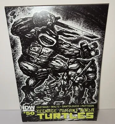 Buy Teenage Mutant NINJA Turtles #50 Comic  Variant JACK Kirby / Eastman ~ TMNT VF • 8.69£