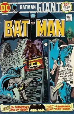 Buy DC Comics Batman Vol 1 #262 1975 5.0 VG/FN • 24.51£