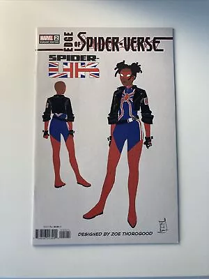 Buy EDGE OF SPIDER-VERSE No 2 LTD DESIGN VARIANT MARVEL COMIC October 2022 Spider UK • 4.99£