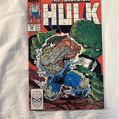 Buy The Incredible Hulk #342 Comic Book 1988 Marvel Todd McFarlane • 7.99£