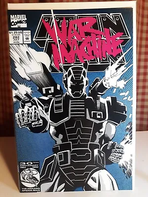 Buy Iron Man #282 (First Appearance Of War Machine) Comic, Good  To NM Condition • 68.36£