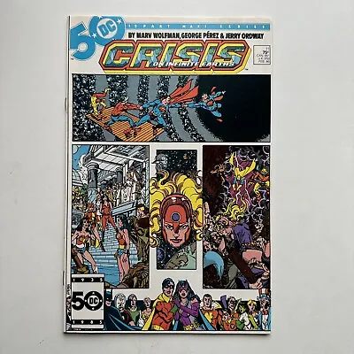 Buy DC Comics Crisis On Infinite Earths #11 VF/NM 1985 Perez Wolfman • 3.95£