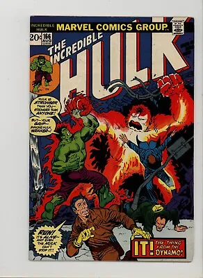 Buy Incredible Hulk 166 F+ Fine+  1st Appearance Zzzax 1973 • 12.30£