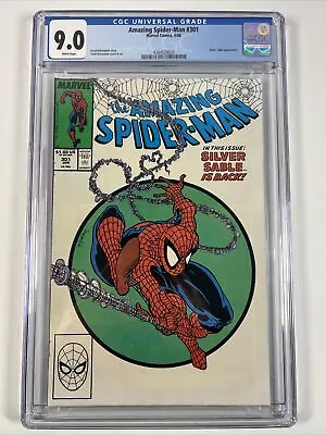 Buy Amazing Spider-Man #301 CGC 9.0 (1988) McFarlane | Marvel Comics • 103.93£