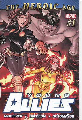 Buy YOUNG ALLIES #1 Book In American Ed. MARVEL COMICS • 5.16£