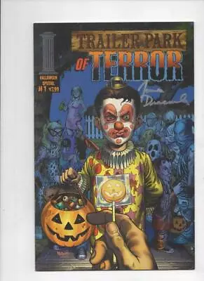 Buy TRAILER PARK OF TERROR #1 VF/NM Zombies Halloween Horror Signed James Dracoules • 10.39£