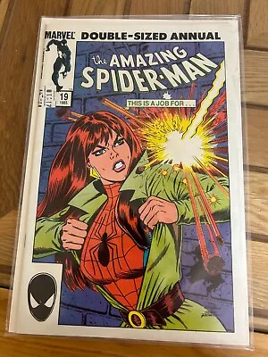 Buy Amazing Spider-Man Annual 19 Copper Age Marvel Comics 1985 • 10£