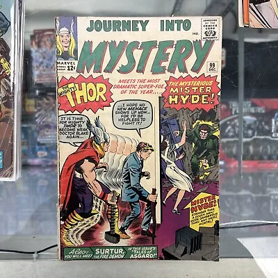 Buy Journey Into Mystery 99 1st Mister Hyde Thor Marvel Comics 1963 Low Grade • 23.79£