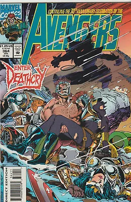 Buy Marvel Comics Avengers #364 July 1993 1st Print F • 2£