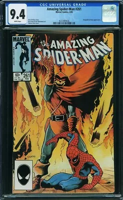 Buy AMAZING SPIDER-MAN  #261  CGC  NM9.4  High Grade!  White Pages   4233989006 • 45.85£