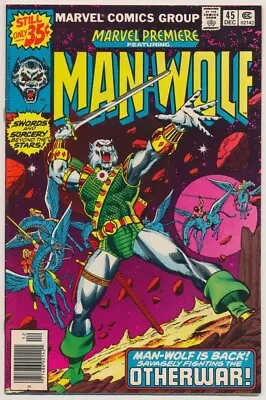 Buy Marvel Premiere #45 Comic Book - Marvel Comics!  Man-Wolf • 5.80£