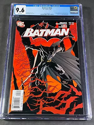Buy Batman #655 2006 CGC 9.6 4327284023 Andy Kubert 1st Appearance Of Damian • 86.97£
