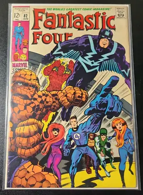 Buy Fantastic Four #82 Inhumans Appearance 1969 Vintage Stan Lee & Jack Kirby Marvel • 28.12£