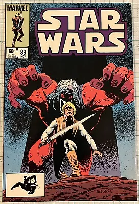 Buy Star Wars #89 NM- Bret Blevins Luke Skywalker Cover 1984 Marvel Comics • 8.03£