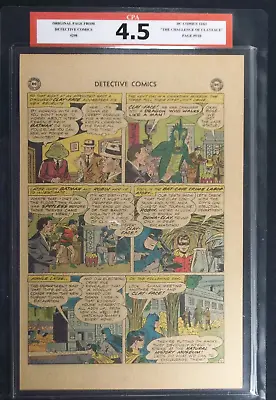 Buy Detective Comics #298 CPA 4.5 Single Page #9/10 1st App. Of S.A. Clayface • 47.96£