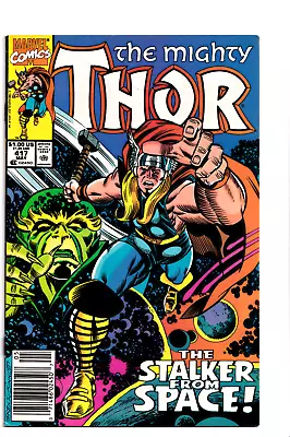 Buy Thor #417 1st App Of Red Celestial 1990 Marvel Comics Newsstand Edition • 2.63£