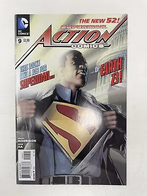 Buy Action Comics #9 New 52 Origin & 1st Appearance Calvin Ellis DC Comics DCEU • 7.90£