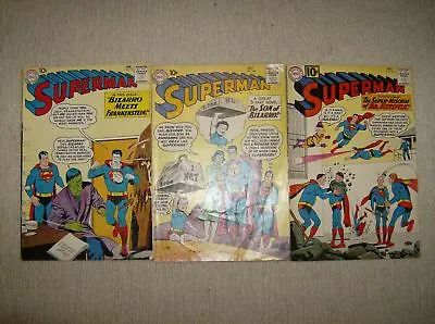 Buy DC Superman Comics 140, 143, 148- Fine Average • 109.23£
