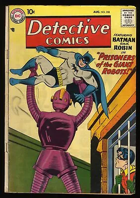 Buy Detective Comics #258 VG+ 4.5 Robot Cover! Batman Robin! DC Comics 1958 • 54.50£