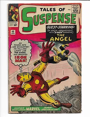 Buy Tales Of Suspense 49 - Vg+ 4.5 - 1st X-men X-over - 1st Avengers X-over (1964) • 217.68£
