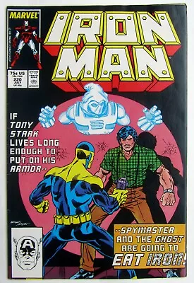 Buy IRON MAN #220 Marvel Comics 1987 VF 2nd Appearance Of Ghost • 5.38£