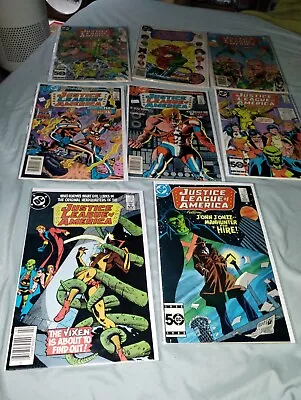 Buy Justice League Of America Lot Of 8 #241,242,243,244.245,246.247.248DC 1985 Comic • 17.39£