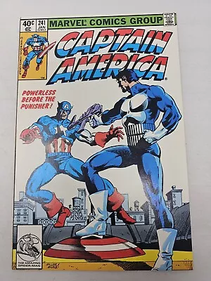 Buy CAPTAIN AMERICA #241- Punisher Marvel 1980 Nice 8.0-8.5 • 51.38£