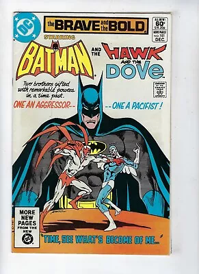 Buy Brave And The Bold # 181 Batman And The Hawk And The Dove Dec 1981 FN/VF • 3.95£
