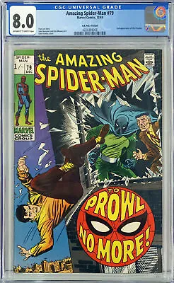 Buy Amazing Spider-man #79 - 2nd Prowler - Cgc 8 • 225£