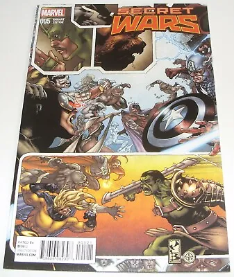 Buy Secret Wars No 5 From Oct 2015 1st Print Marvel Comic Limited Variant Edition • 3.99£